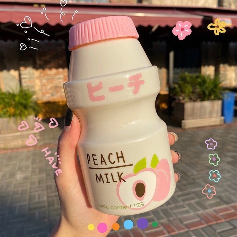 Tragbare Kawaii-Trinkflasche, 480 ml
