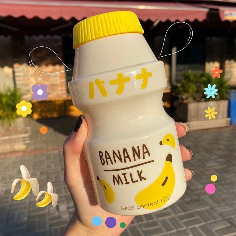 Tragbare Kawaii-Trinkflasche, 480 ml