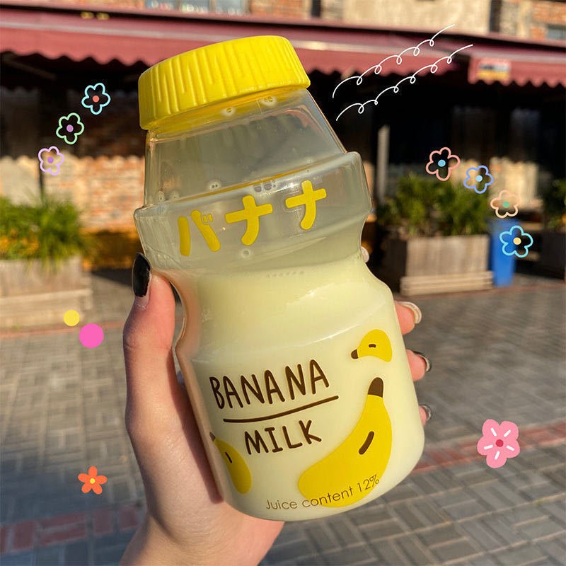 Tragbare Kawaii-Trinkflasche, 480 ml