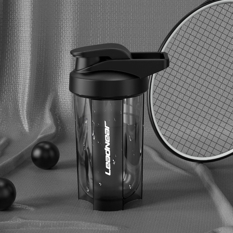 زجاجة شاكر بلاستيك خالية من BPA سعة 500 مل (16 أونصة)