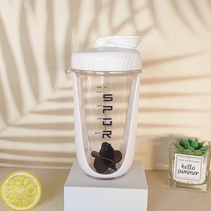 Shaker à protéines style bubble tea 580 ml