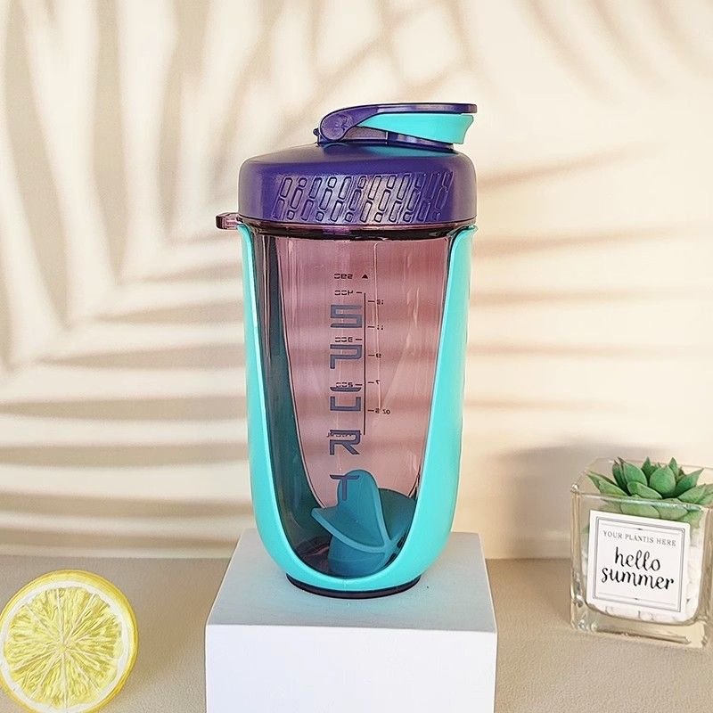 Shaker à protéines style bubble tea 580 ml