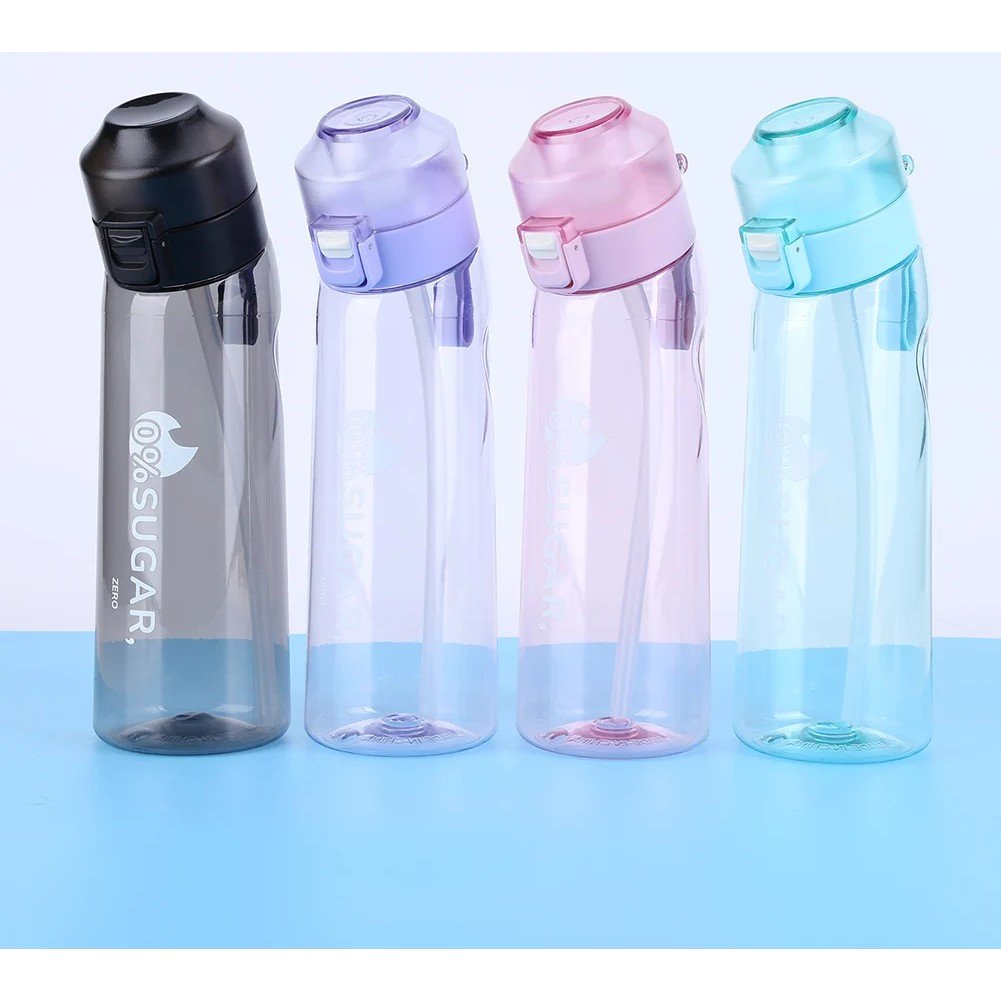 Gourde Tritan 650 ml avec capsule de saveur (4 couleurs)