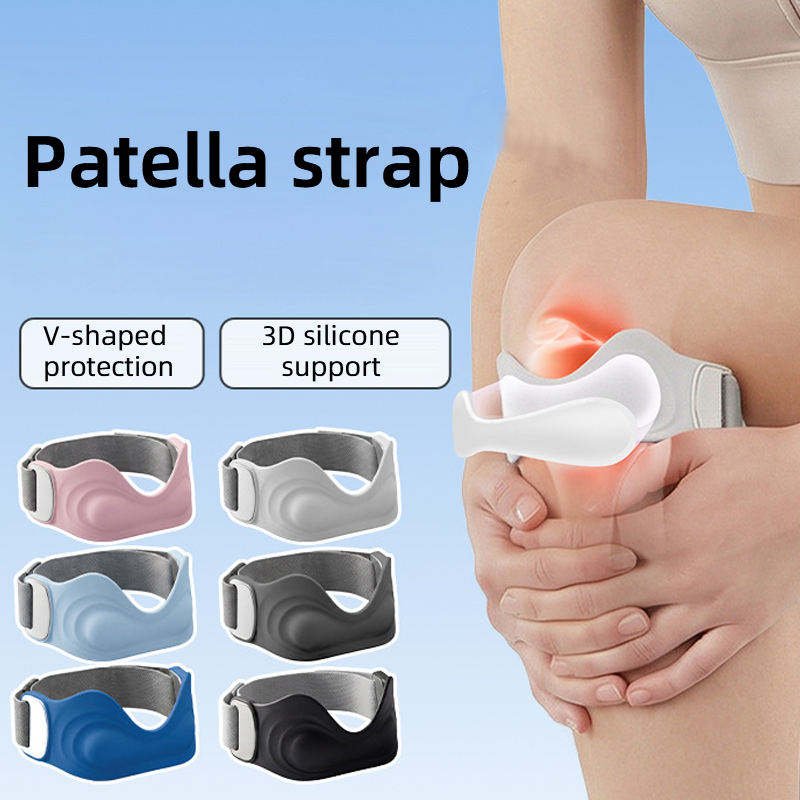 Sangle de maintien du genou à compression réglable pour la course et le basketball
