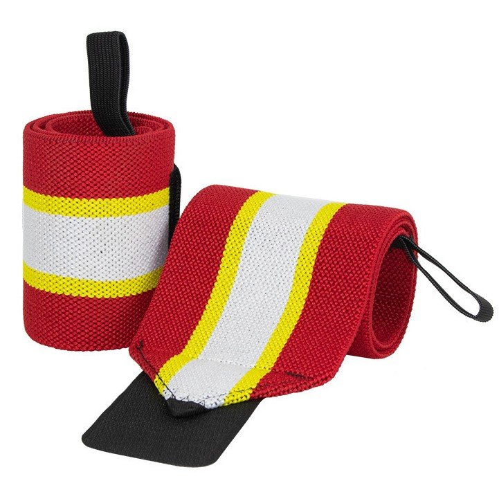 Vendas de muñeca para entrenamiento crossfit con logotipo personalizado