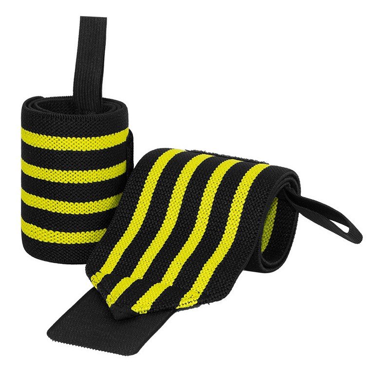Bandages de poignet élastiques de gym personnalisés (haute résistance)