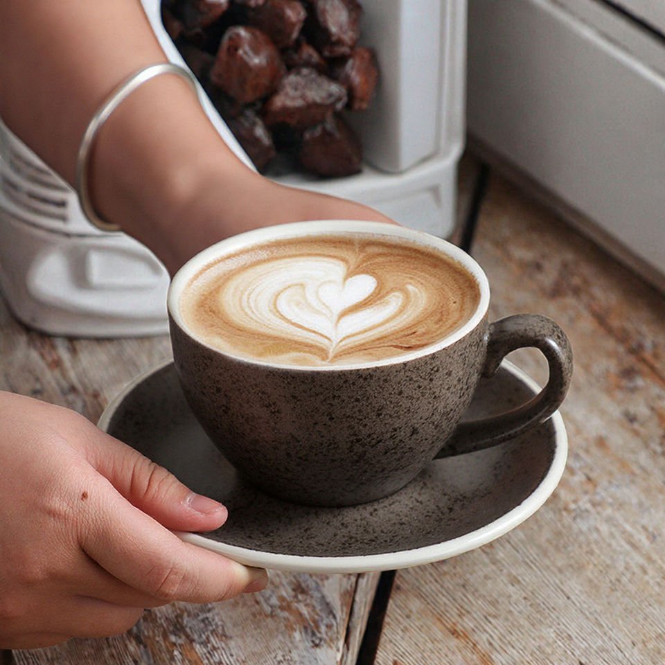 Modern Ceramic Eco-Friendly Coffee Cup and Saucer Set for Party Use - photo 3