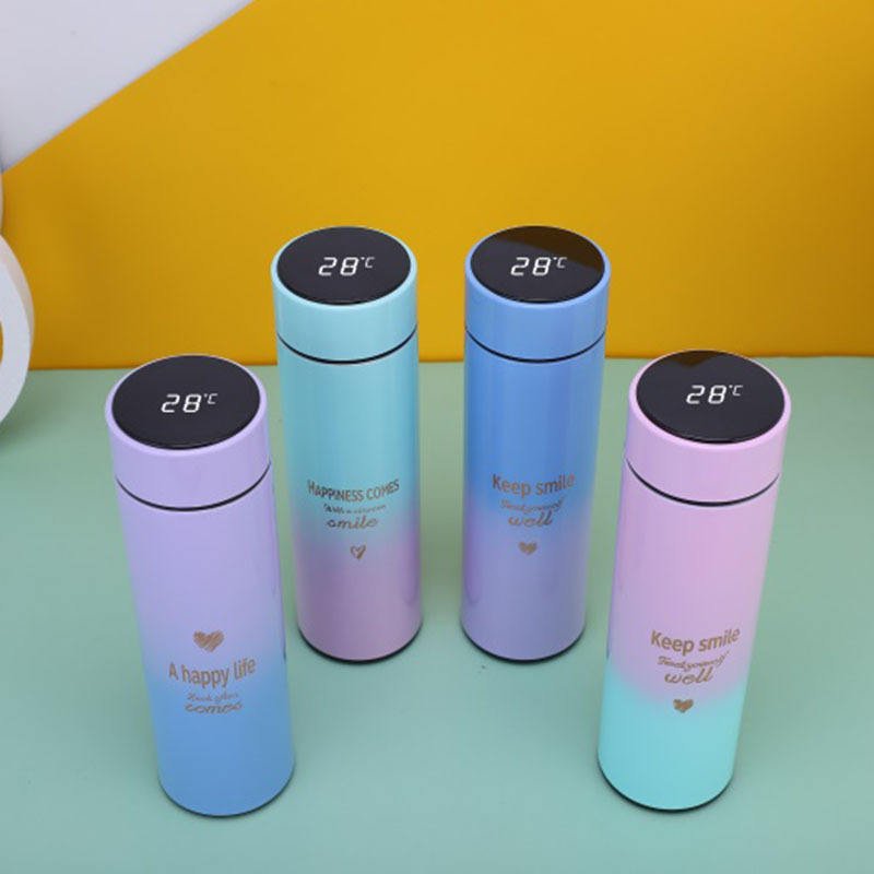 500ml Stainless Steel Vacuum Insulated Travel Flask Water Bottle With Led Temperature Display - photo 3