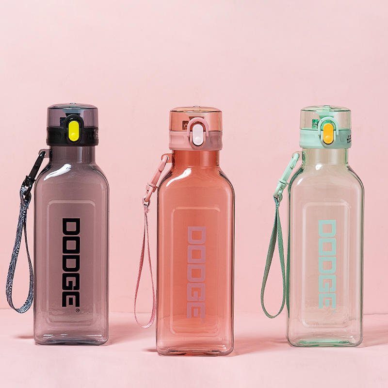 Wholesale Custom Logo Plastic Drink Bottle 1000ml 1L Water Safe Square Cup Splash Proof for Cycling - photo 4