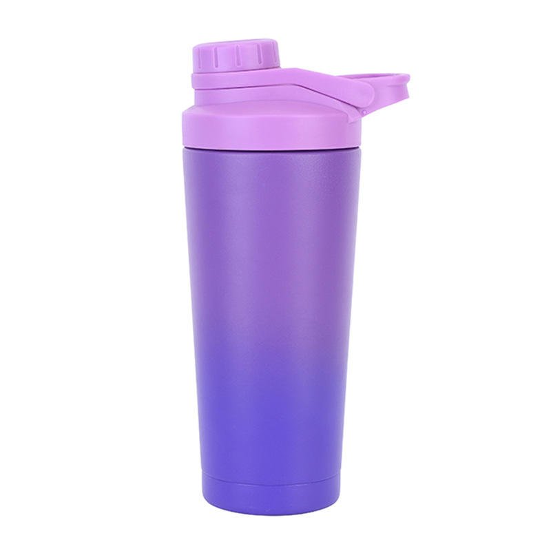 500ml 750ml Stainless Steel Protein Shaker Bottle - photo 4