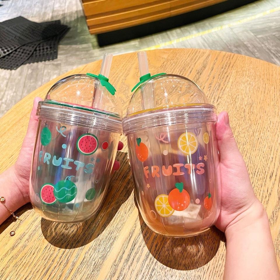 400ml 14oz Double Wall Kids Tumbler with Lid and Straw - photo 2