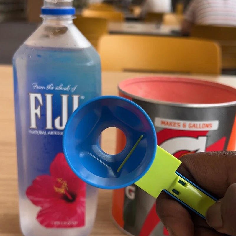 No Spill Protein Powder Scoop Measuring Spoon Funnel - photo 4
