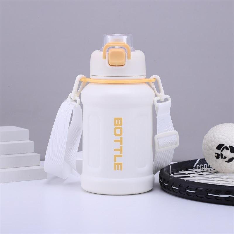 Portable 316 Stainless Steel Vacuum Flask Student Water Bottle - photo 3