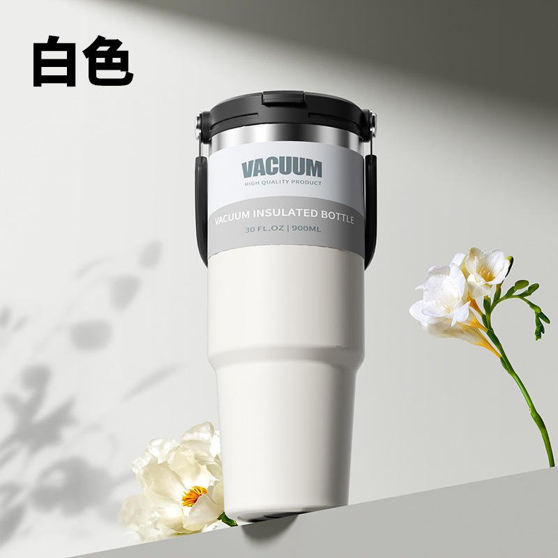 Personalized 30oz Tumbler With Removable Handle Powder Coated Surface - photo 3