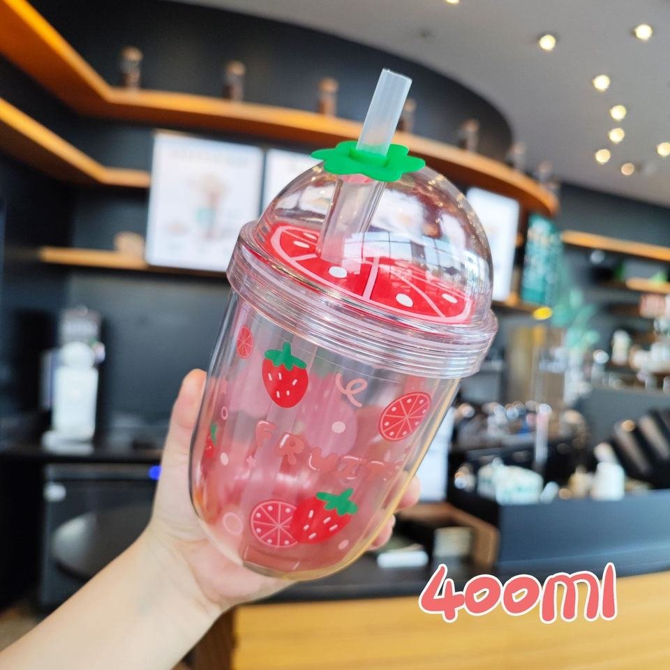 400ml 14oz Double Wall Kids Tumbler with Lid and Straw - photo 5