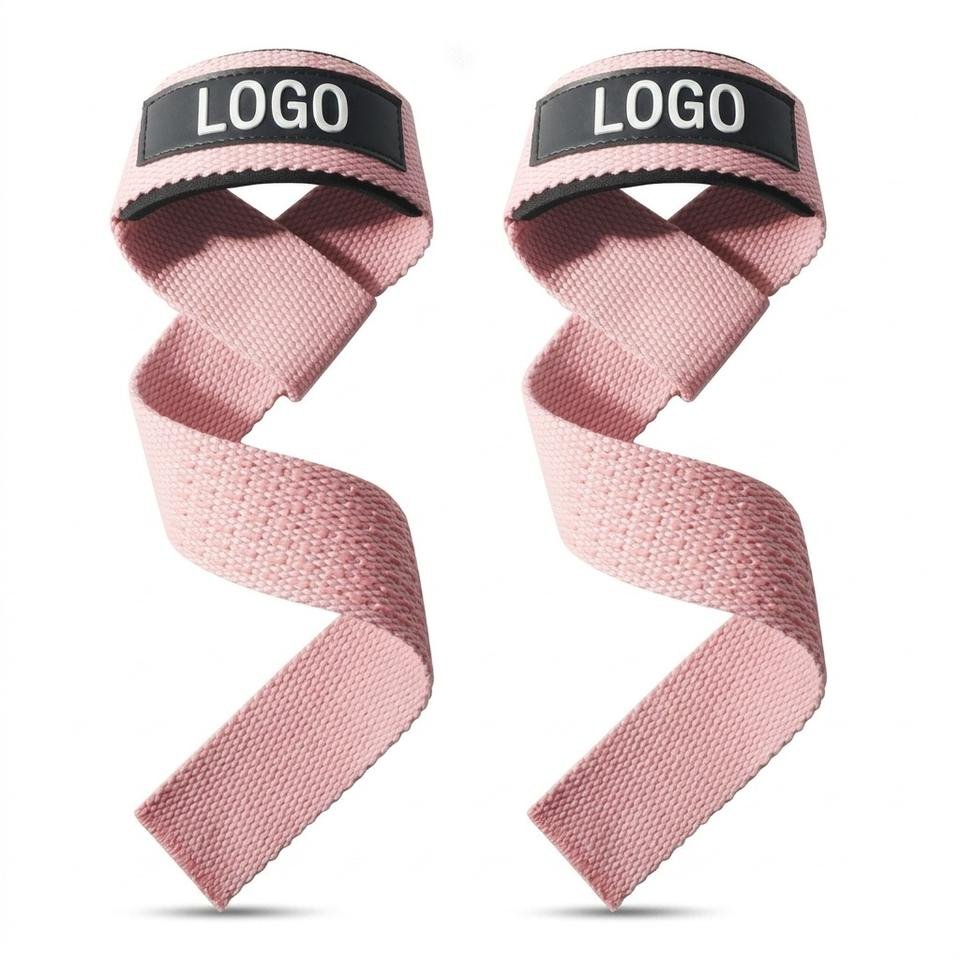 Customized Logo Gym Accessories Professional Heavy Duty Padded Weight Lifting Straps Wholesale Gym Fitness Wrist Straps - photo 4