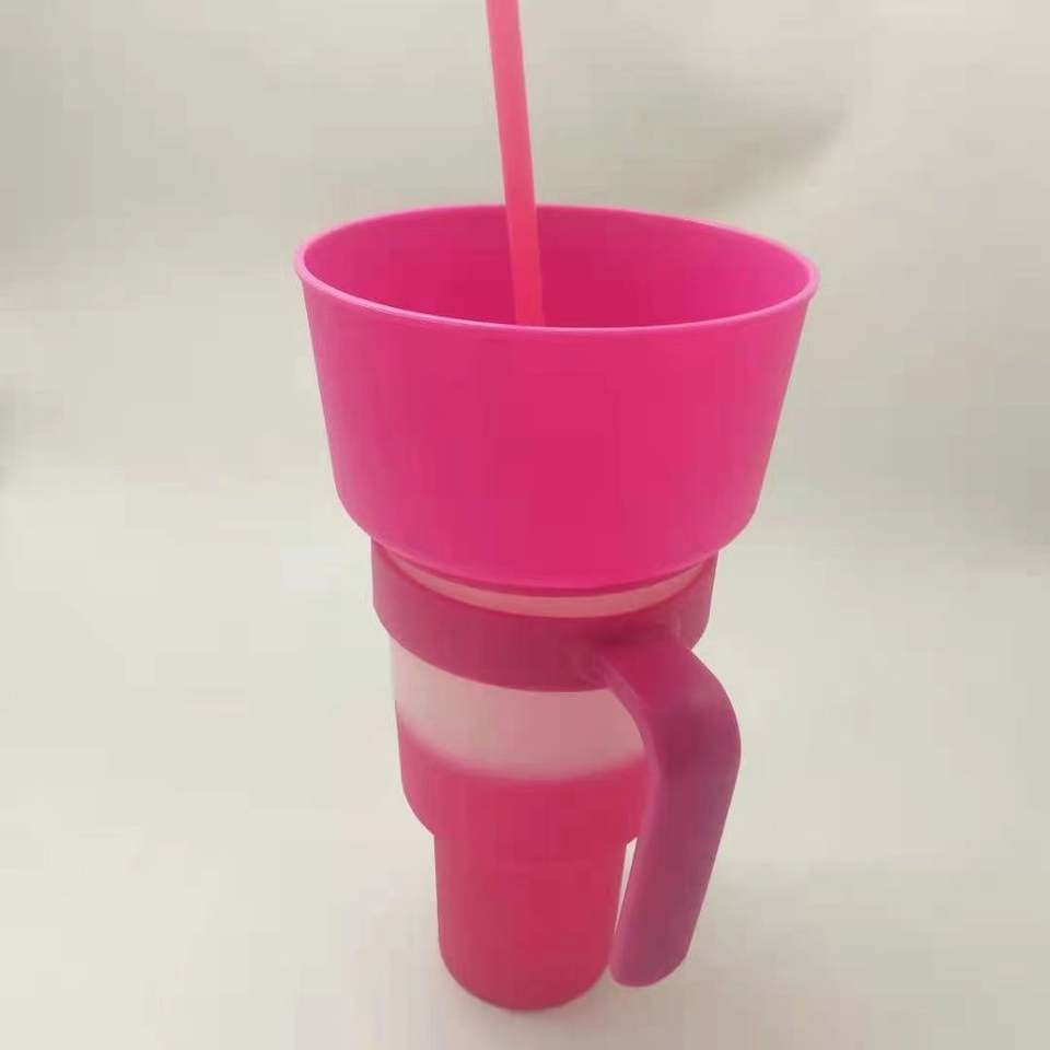 32oz Different Colors Combination Stadium Tumbler With Snack-And-Drink Cup - photo 4