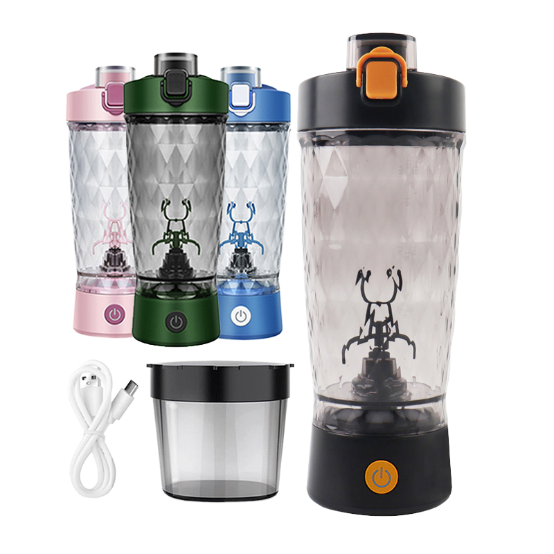 Electric Protein Shaker Bottle Usb Rechargeable 700Ml