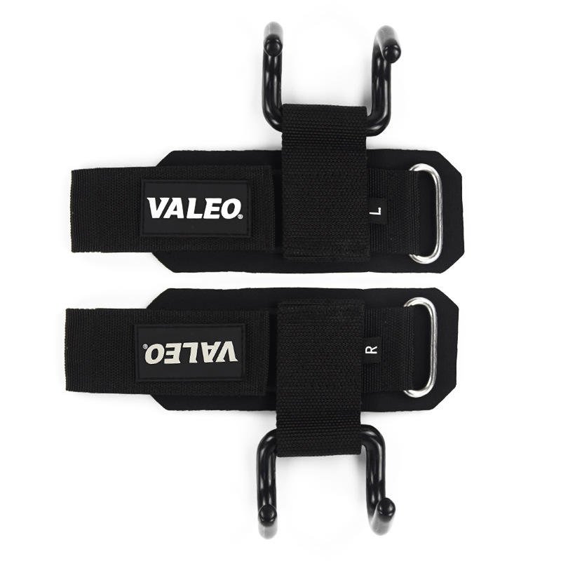 Gym Workout Neoprene Padded Power Weight Lifting Hooks Wrist Support Straps Knee Pads Brace for Body Training Fitness - photo 4