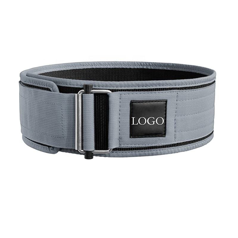 Adjustable Double Layer Lightweight Nylon Weightlifting Belt Hook Loop Closure for Powerlifting Deadlift Gym Back - photo 2