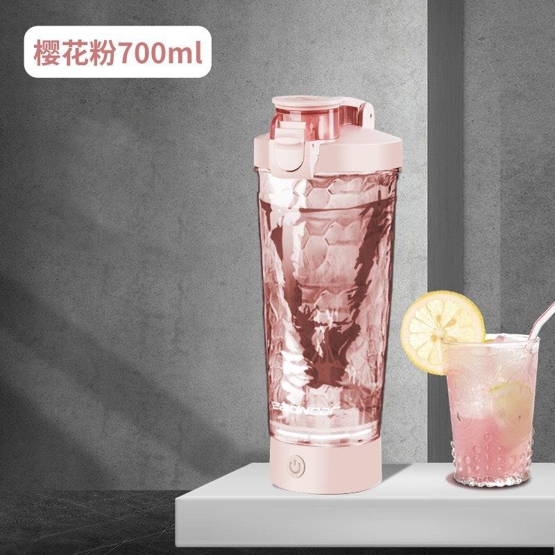 Electric Protein Shaker Bottle Usb Rechargeable 700Ml - photo 5