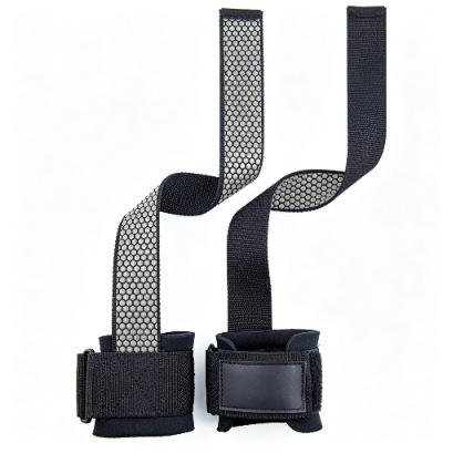 Wholesale Custom Logo Fitness Custom Sport Gym High Quality Weight Lifting Wrist Straps Weightlifting Straps - photo 2