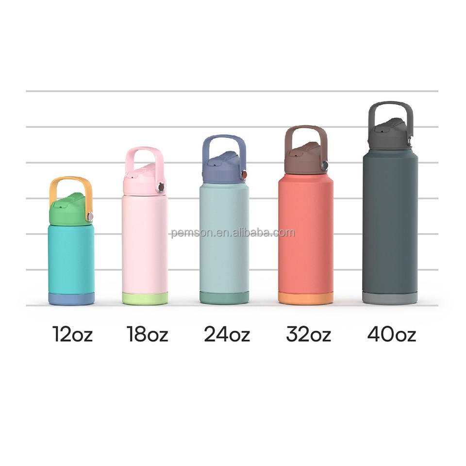 BPA Free Wholesale Patent 12oz Stainless Steel School Water Bottle - photo 3