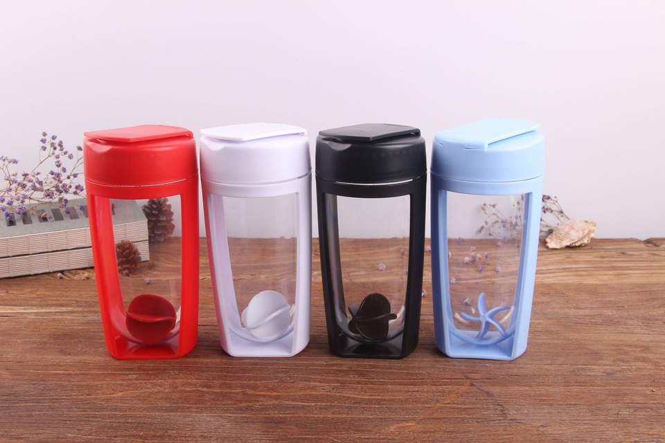 600Ml Custom Logo Gym Protein Shaker Bottle Bpa Free Sport Plastic Mixer Cup Personalized 600Ml Water Flask for Fitness - photo 3