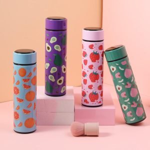 500ml Thermo Bottle Thermo Tasse Vakuumflaschen Edelstahl Thermos LED Temperatur Smart Trinkflasche