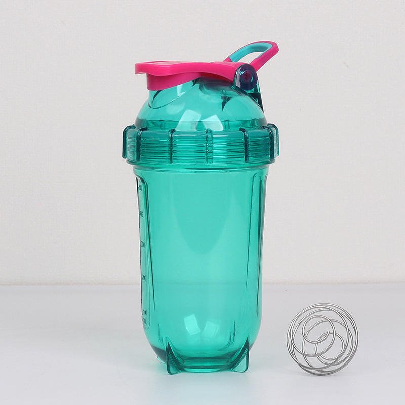 Wholesale Outdoor 500ml BPA Free Portable Plastic Protein Shaker Bottle Cup With Ball - photo 5