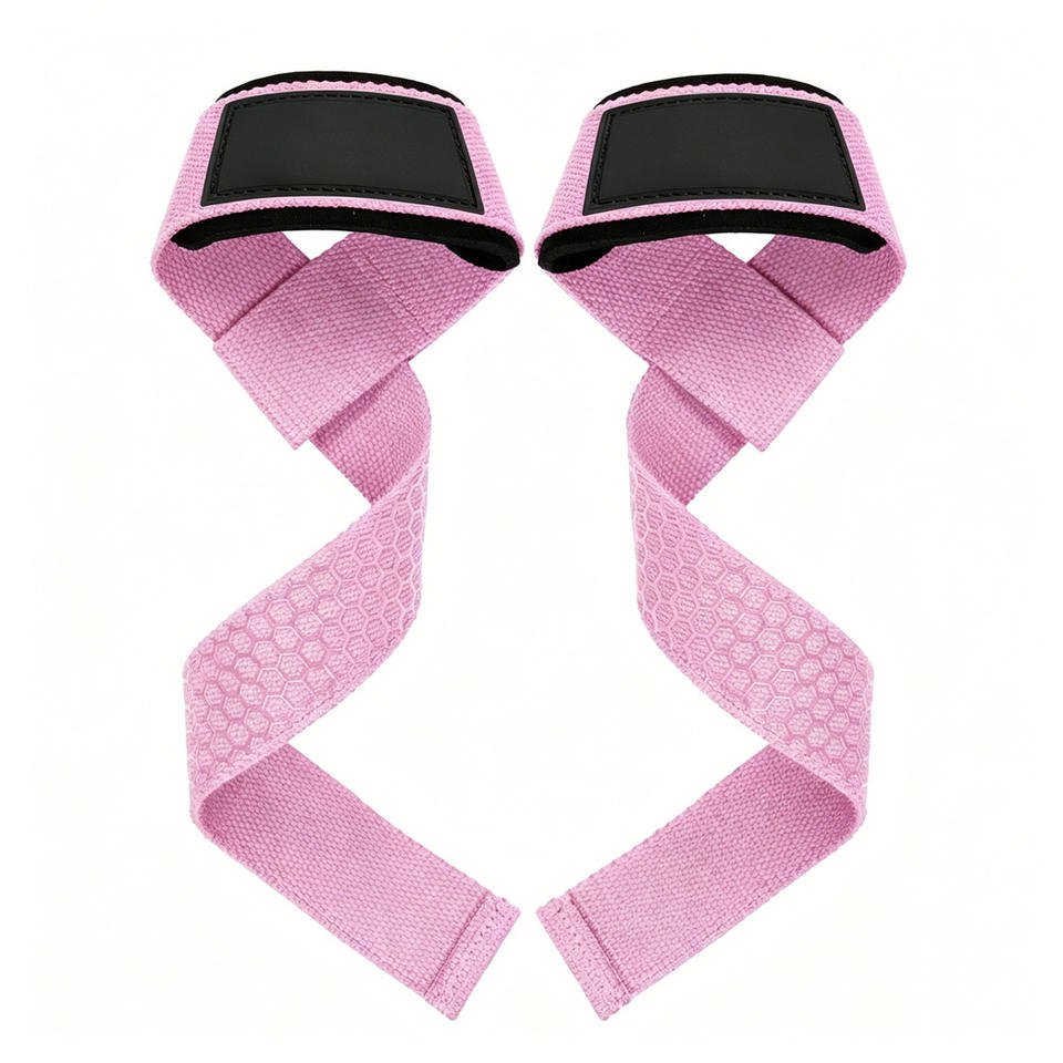 Custom Logo Gym Wrist Straps Power Nylon Material Silicone and Cotton Padded Hand Grips for Deadlifting and Weight Lifting - photo 5
