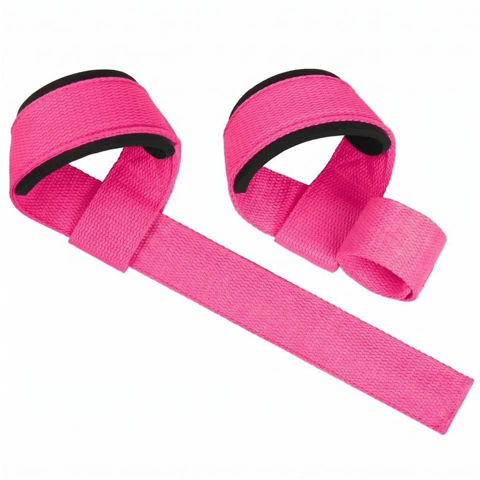 Gym Automatic Curling Straps Self Retractable Weight Lifting Wrist Straps Durable Webbing Hand Protector - photo 2