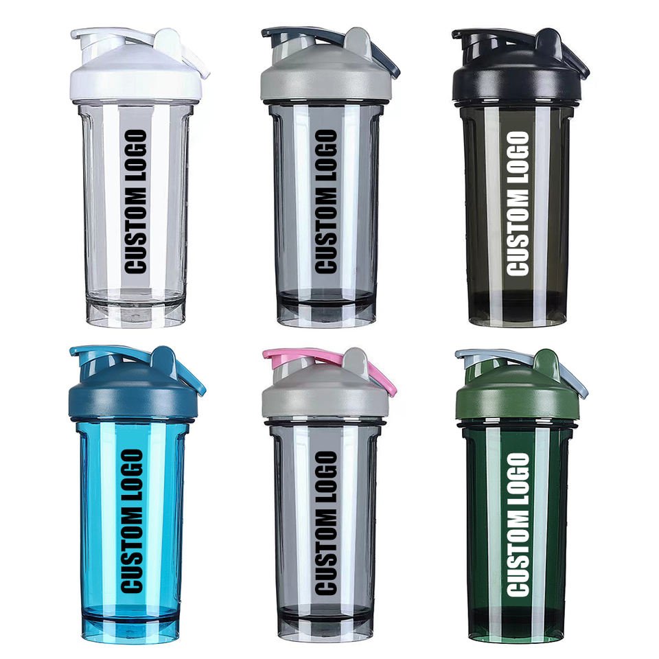 600ml 20oz BPA Free Sports Workout Shaker Bottle