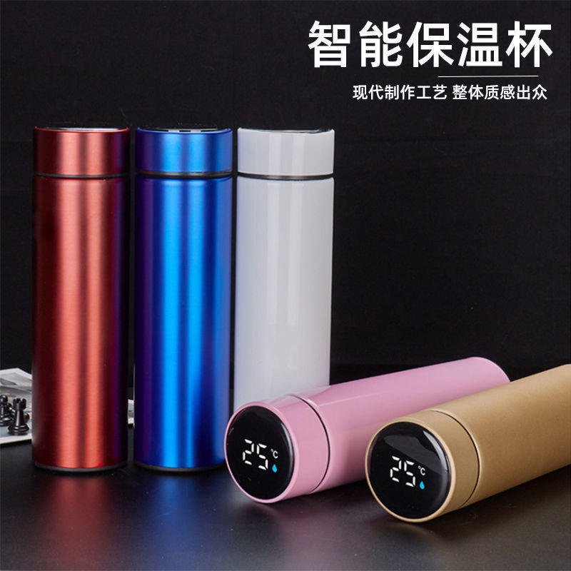 Best Price Smart Drinkware 500ml Thermos Insulated Stainless Steel Water Bottle With Led Temperature Display - photo 5