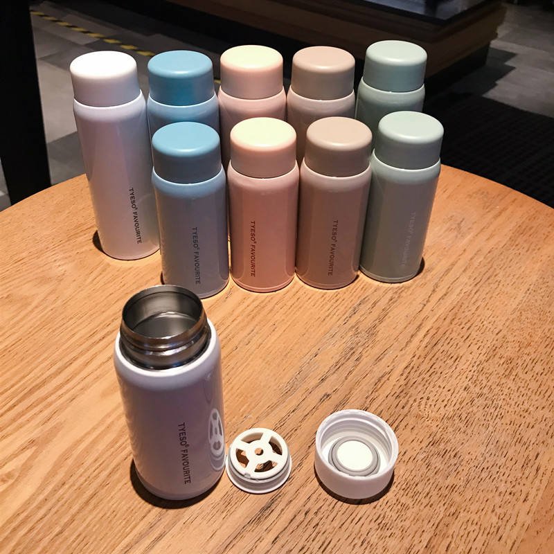 150ml 200ml Fancy Elegant Double Wall Stainless Steel Thermos Coffee Mugs and Cups With Screw Lid - photo 2