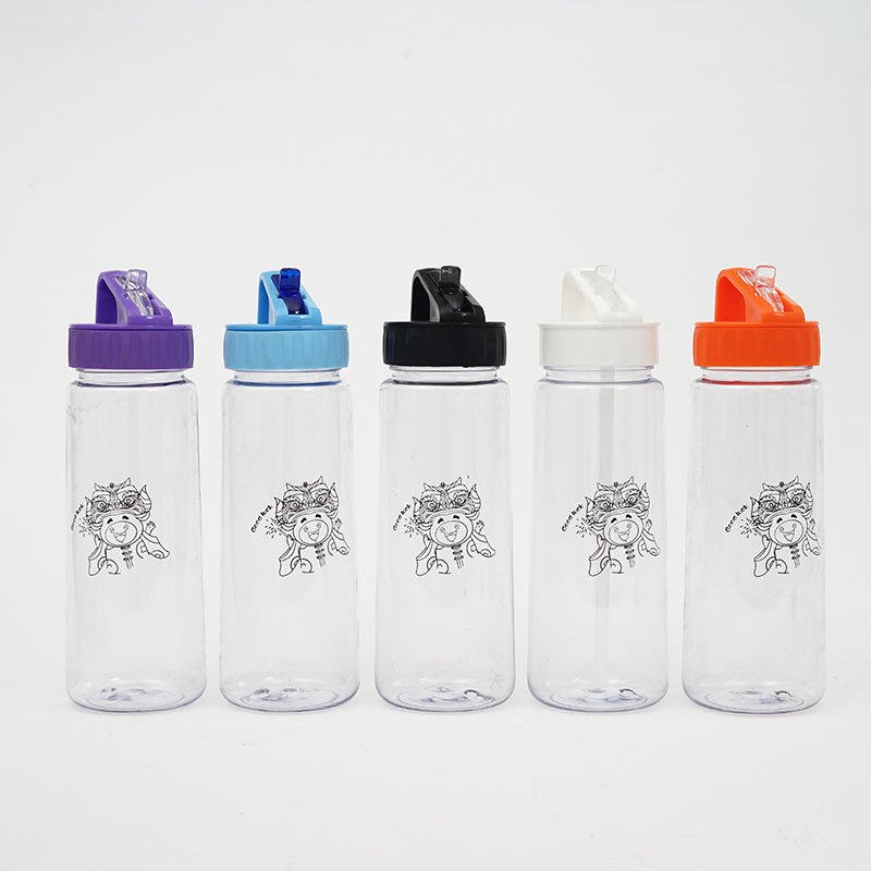 Pre Grilled With Hole Double Wall 300ml 10oz DIY Personalized Clear Sport Water Bottle for Cycling - photo 4
