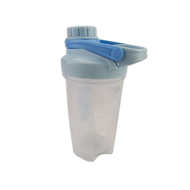Custom Logo 20OZ Bpa Free Plastic Protein Shake Mixer Shaker Bottle With Ball - photo 5