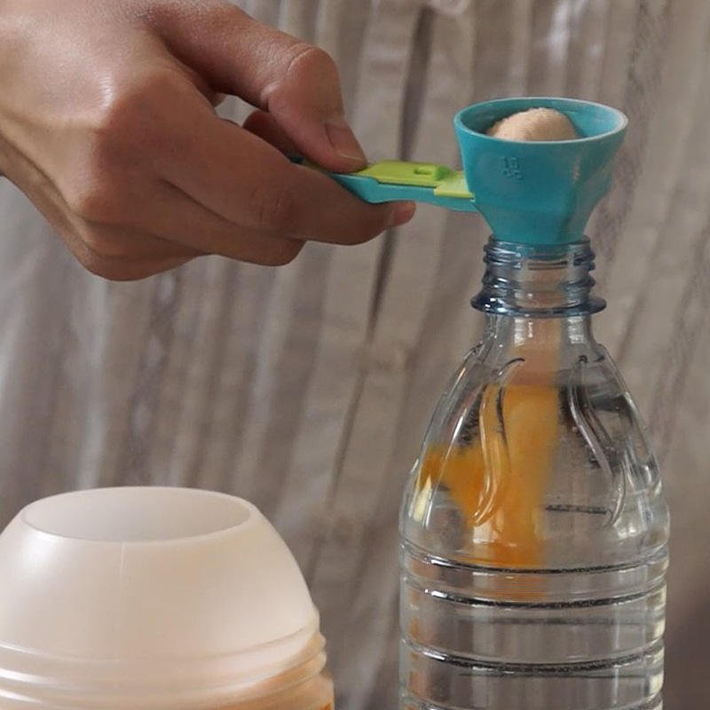 No Spill Protein Powder Scoop Measuring Spoon Funnel - photo 5