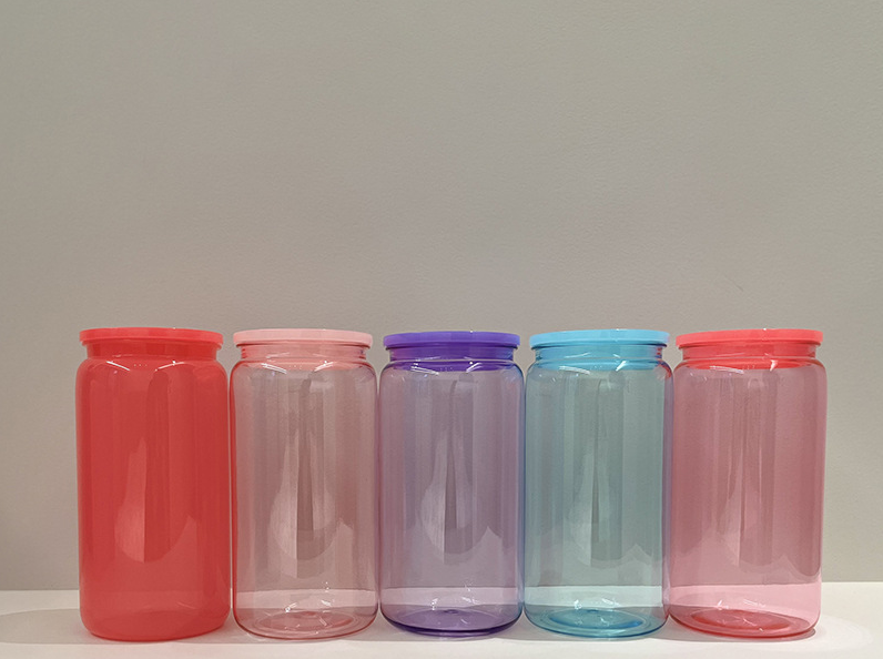Ready to Ship Factory Direct Food Grade BPA Free PC Clear Plastic 16oz Snowglobe Beer Soda Can for Party - photo 2