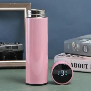 Bester Preis Smart Drinkware 500ml Thermos isolierte Edelstahl Trinkflasche mit LED Temperaturanzeige