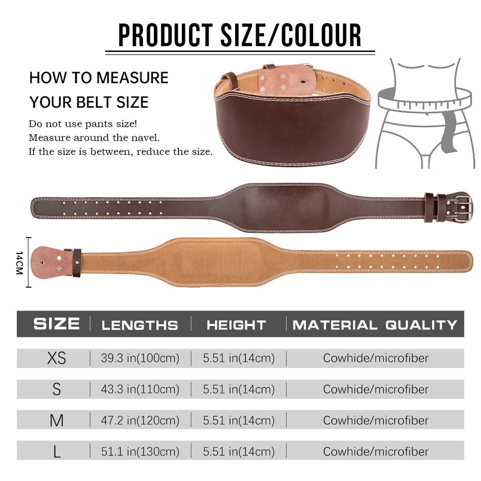 Wholesale Gym Lifting Belt Weightlifting for Men and Women Sports Fitness Leather Weightlifting Belt - photo 3