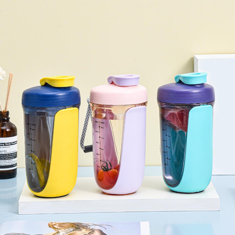 Cute Creative 550ml Personalized Protein Milkshake Gym Shaker Bottles - photo 2