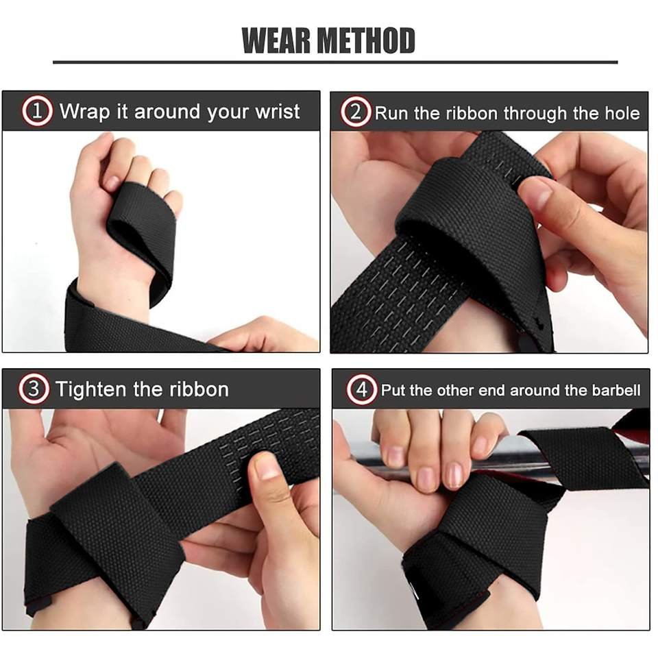 Non-slip Weightlifting Straps - photo 3