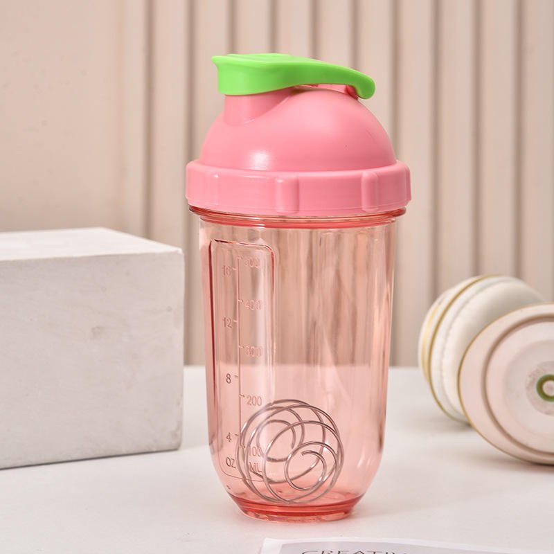 Wholesale 500ml Portable Clear BPA Free Plastic Gym Workout Protein Shaker Bottle With Scales - photo 5
