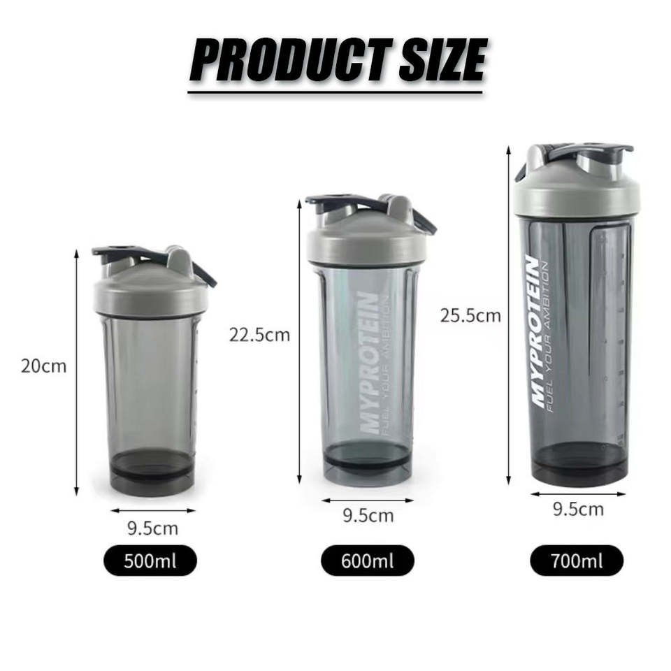 600ml 20oz Tritan Gym Training Shaker Bottle - photo 4