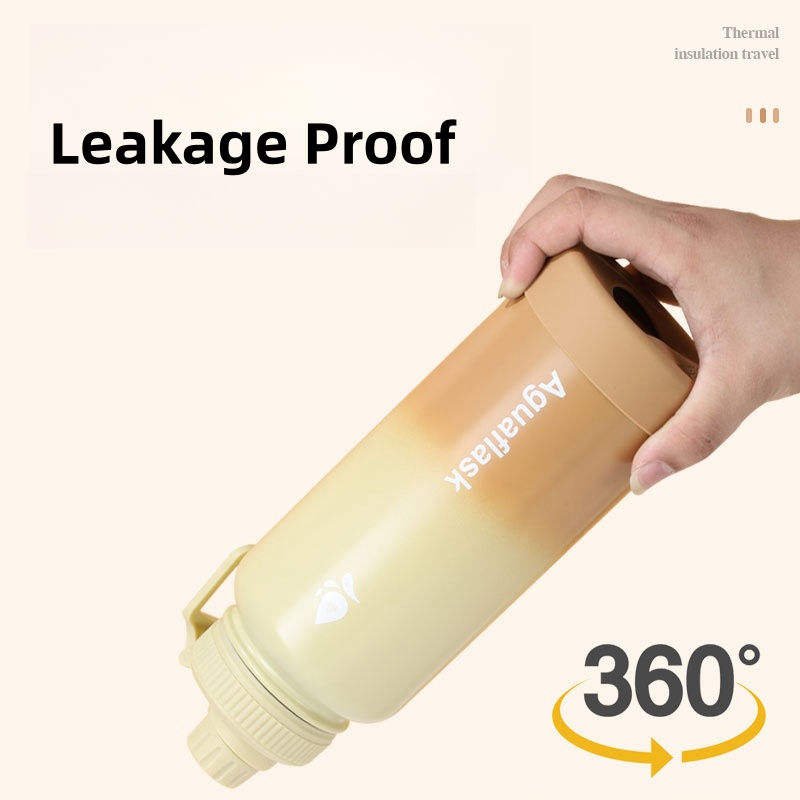 Promotional Gift Stainless Steel Double Wall Vacuum Flask Thermal Insulated 32oz Sport Aqua Flask Water Bottle - photo 3