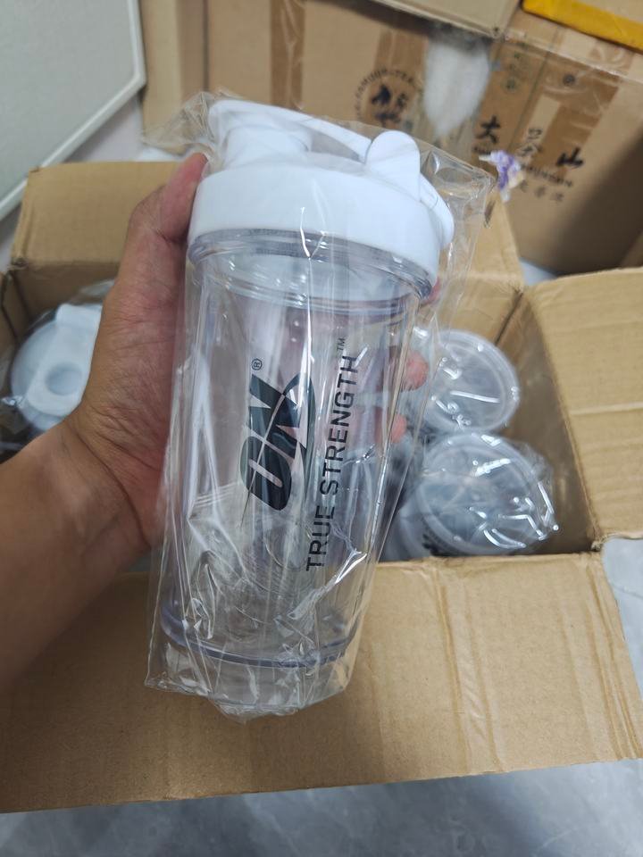 600ml 20oz BPA Free Sports Workout Shaker Bottle - photo 5