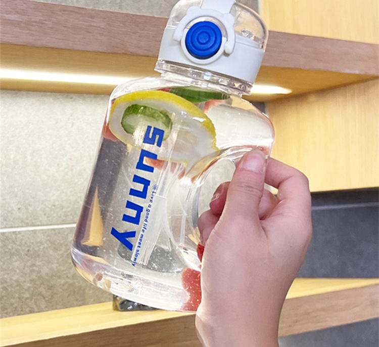 Fitness Plastic Straw Water Bottles for Girls - photo 5