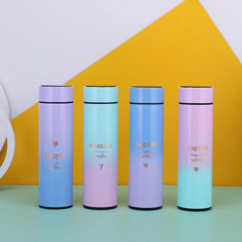 500ml Stainless Steel Vacuum Insulated Travel Flask Water Bottle With Led Temperature Display - photo 2