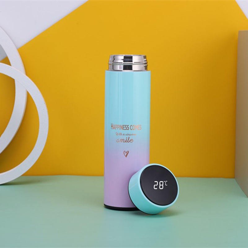 500ml Stainless Steel Vacuum Insulated Travel Flask Water Bottle With Led Temperature Display - photo 4